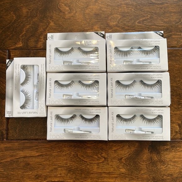 NIB Ardell Demi Eylure Silk e.l.f. Faux Eyelashes Black Lashes 13 Pairs Bundle - Picture 2 of 2